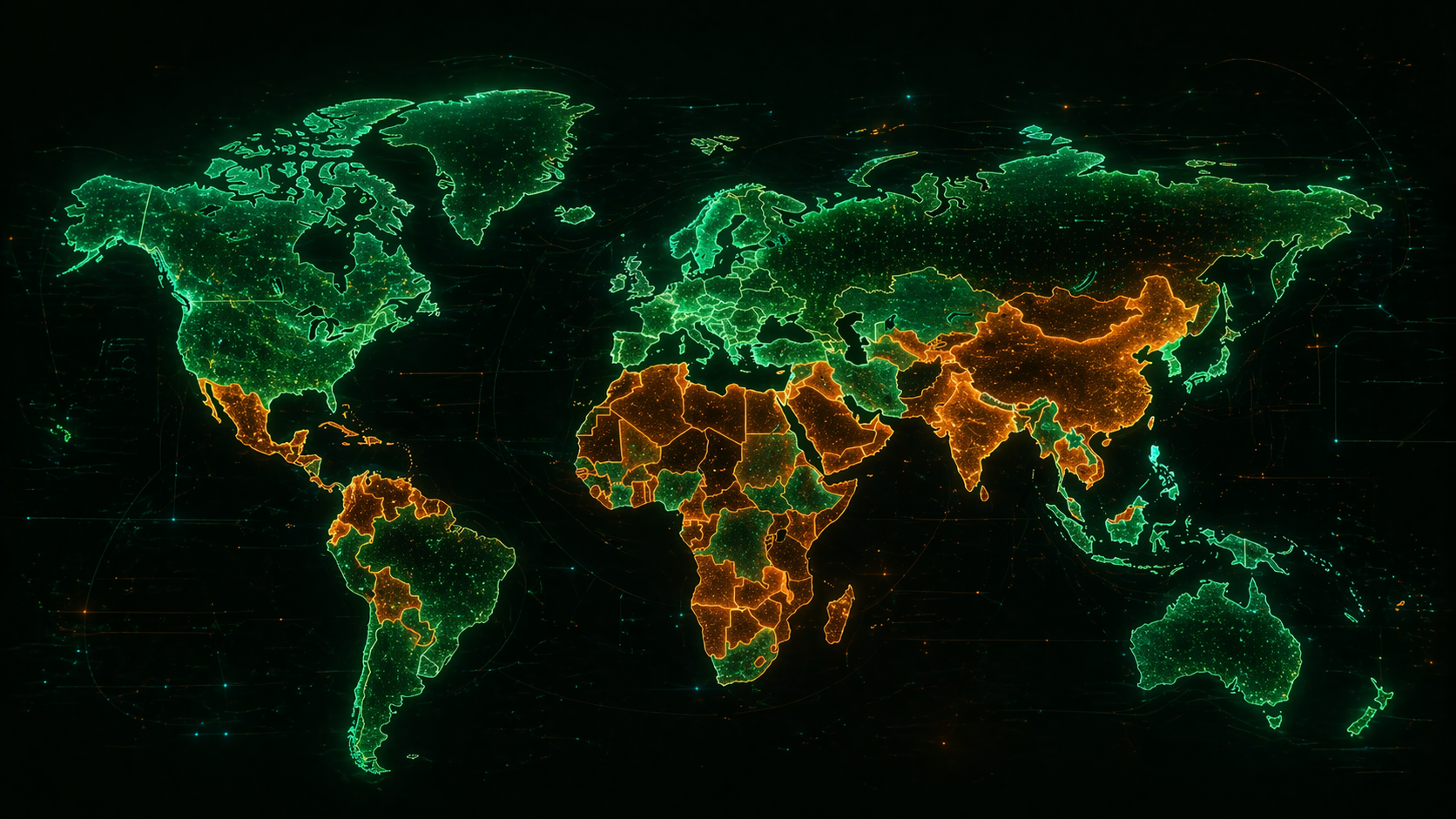 World map showing IPTV enforcement levels by country in 2026